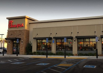 Outside view of Chick-fil-A restaurant