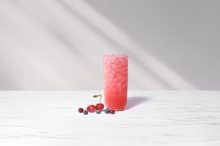 Cherry Berry Lemonade with cherries, blueberries and cranberries