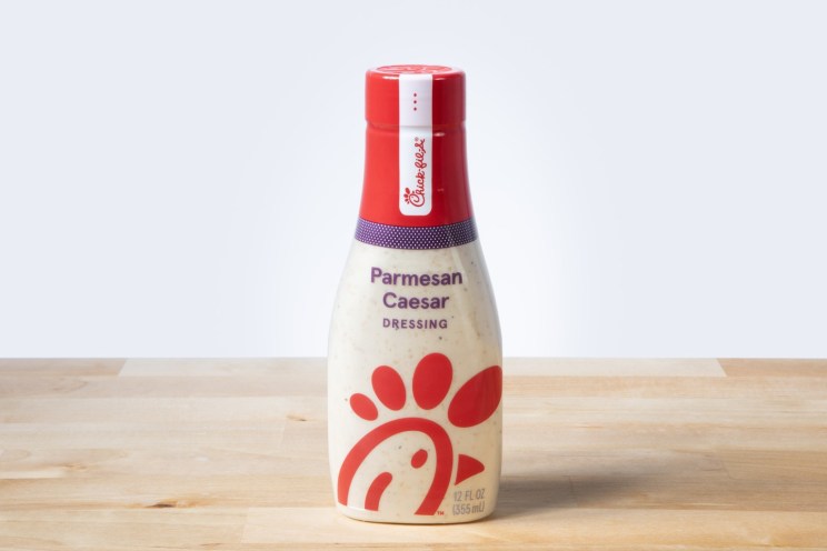 2-ounce bottled Parmesan Caesar Dressing