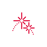 celebration red circle