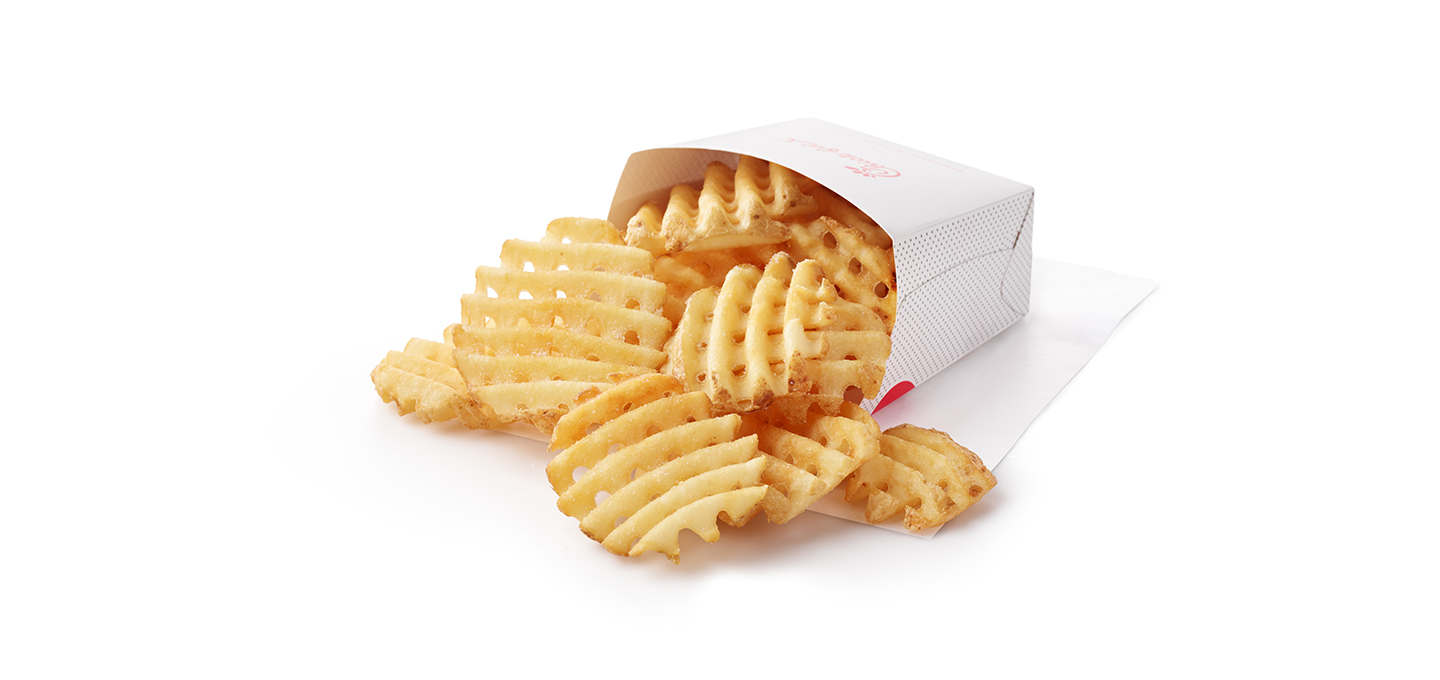 Chick-fil-A Waffle Potato Fries® in a package