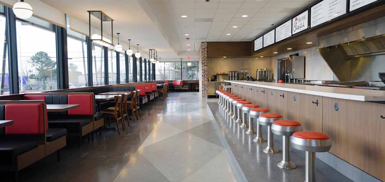 Inside view of the Hapeville Dwarf House.