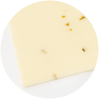 Slice of Pepper Jack cheese