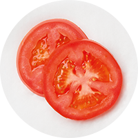 Sliced tomatoes