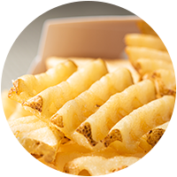 Chick-fil-A Waffle Potato Fries® in a package