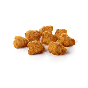 Bite-sized pieces of boneless chicken breast