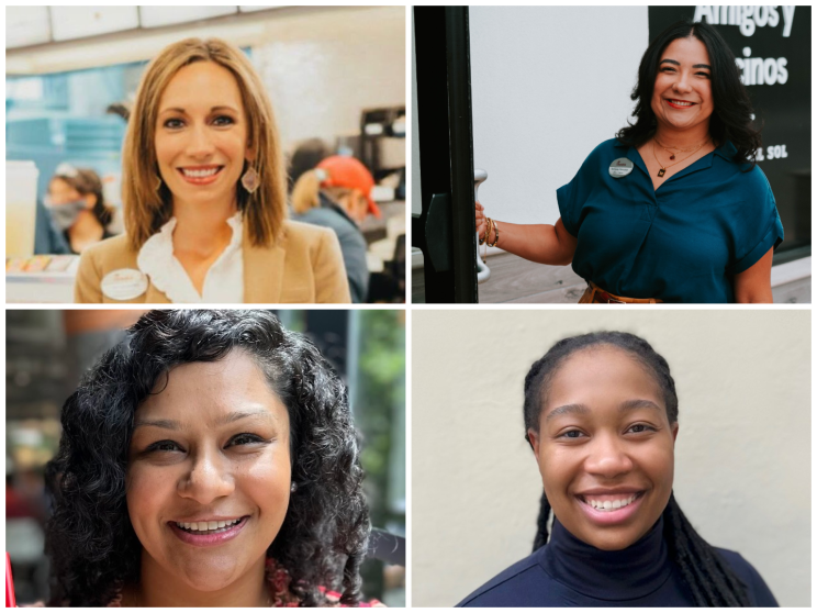 Local Owner-Operators — Ali Holzaepfel (Chick-fil-A Lewis Center; Lewis Center, Ohio), Brooke Smith (Chick-fil-A South Fulton Parkway; Atlanta, Georgia), Xiomara Gonzalez-Lopez (Chick-fil-A Plaza del Sol; Bayamón, Puerto Rico), and Ummara Sajid (Chick-fil-A Nassau Bay; Houston, Texas)