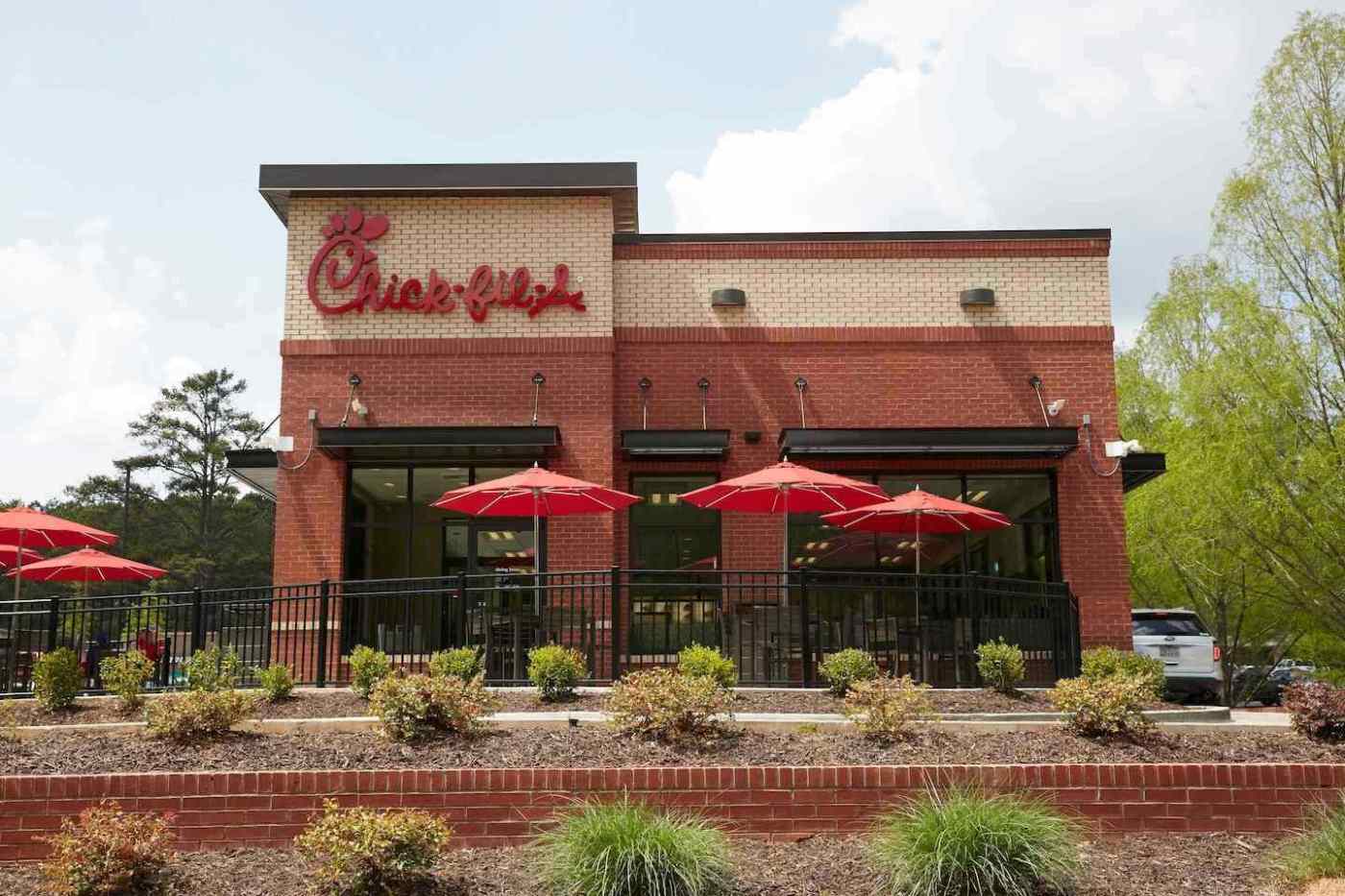 Exterior of Chick-fil-A Restaurant