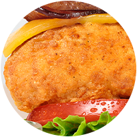 Closeup of original fillet.