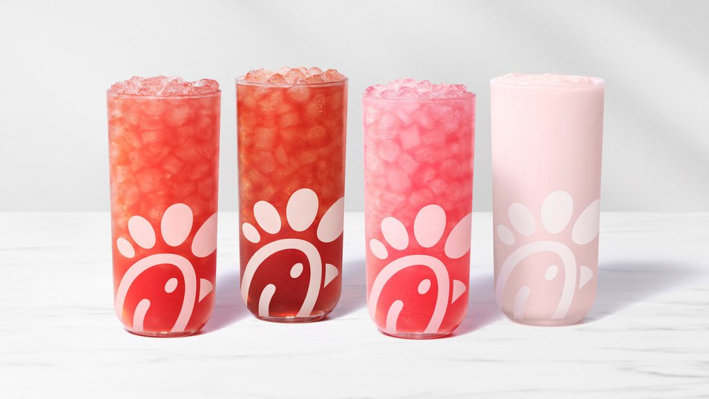 Four Cherry Berry Beverages