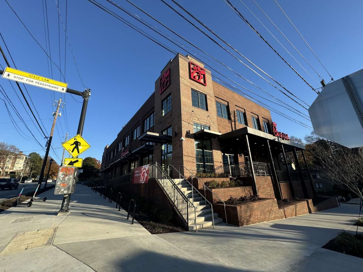 Exterior of Chick-fil-A Restaurant