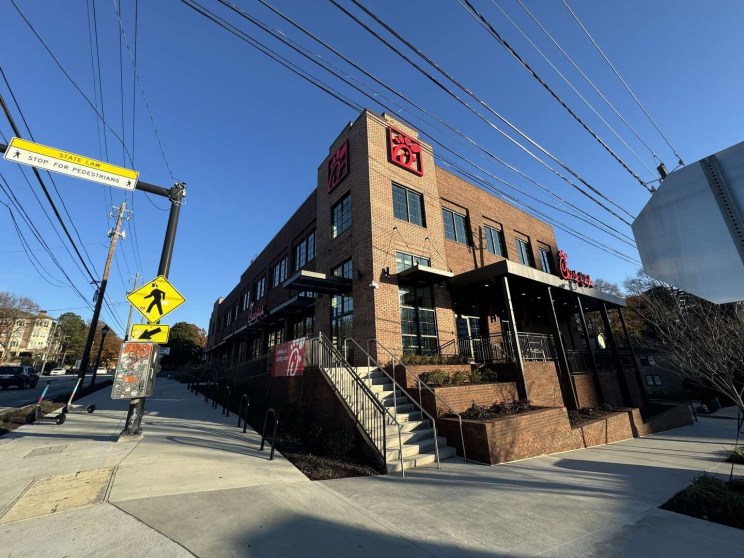 Exterior of Chick-fil-A Restaurant
