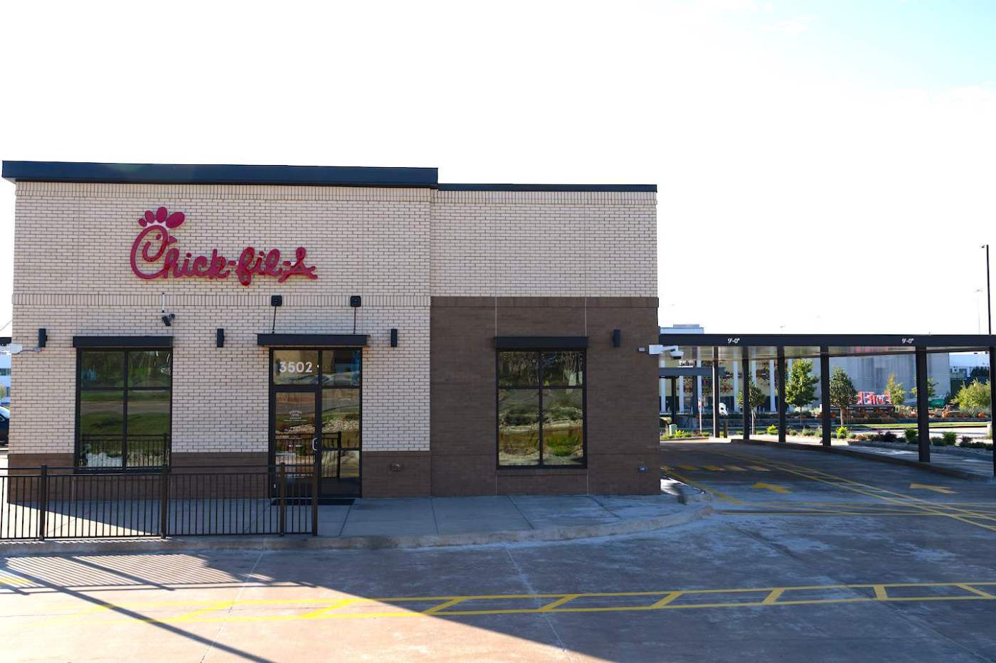 Exterior of Chick-fil-A Restaurant