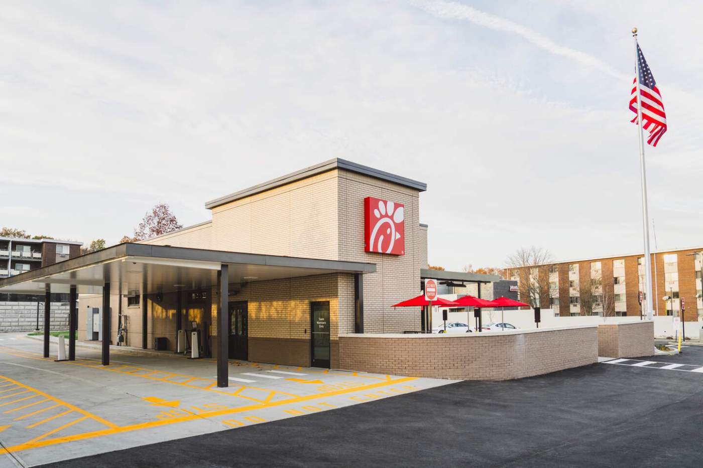 Exterior of Chick-fil-A Restaurant